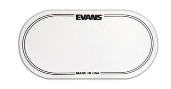 EQPC2 Evans EQ Double Pedal Patch, Clear Plastic