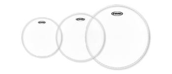 Evans G2 Tompack, Clear, Rock (10 inch, 12 inch, 16 inch)