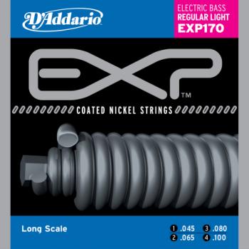 D'Addario EXP170 Bass Coated EXP Long Scale Soft Gauge 45-100