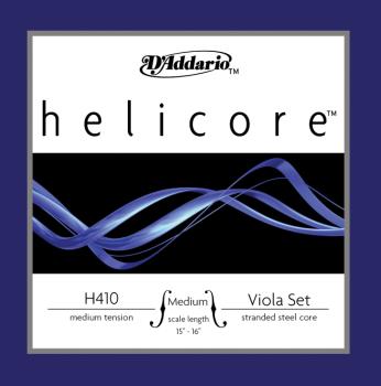 D'Addario H410 Helicore Viola String Set, Medium Scale, Medium Tension
