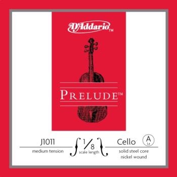 D'Addario J101118 Prelude 1/8 Cello A String J1011 1/8M