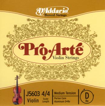4/4 Violin D String Pro Arte D'Addario J5603 4/4M