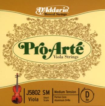 ProArte Viola D String - 13-14", Nylon Core, Aluminum Wound, Medium Tension