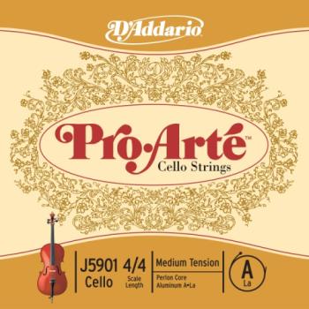 D'Addario  4/4 Cello A String Pro Arte J5901 4/4M