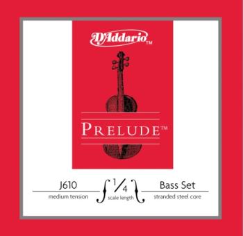 Prelude 1/4 Bass String Set Medium Tension