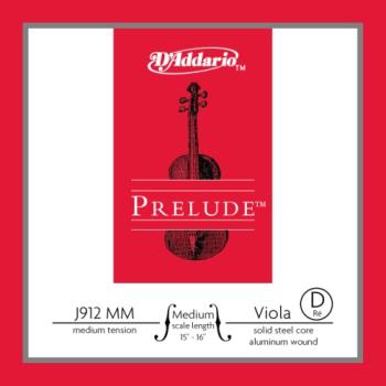 D'Addario Prelude Viola Single D String, Medium Scale, Medium Tension