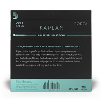 Kaplan Viola Set Long Med Tension