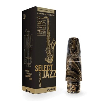 D'Addario Select Jazz Marble Tenor Saxophone Mouthpiece, D8M-MB D'ADDARIO MKS-D8M-MB