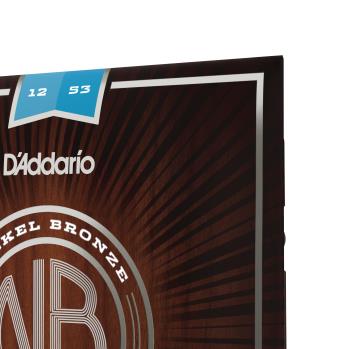 D'Addario NB1253 Acoustic Guitar Nickel Bronze Light