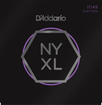 D'Addario NYXL Nickel Wound Electric Guitar String Set, Medium 11-49 NYXL1149