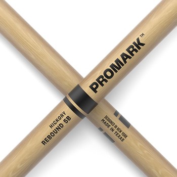 ProMark Rebound 5B Hickory Nylon Tip Drumstick Promark RBH595N