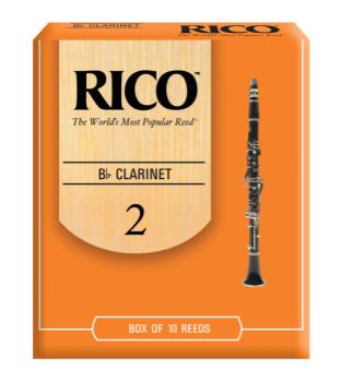 Bb Clarinet DAddario D'Addario Rico 2.0# Reserve Classic German Reeds 10 Pack 46716579225 
