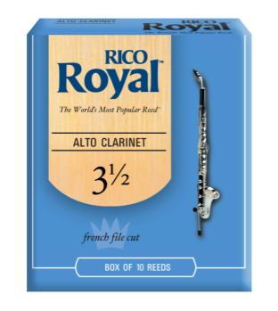 Rico Royal RDB1035 Alto Clarinet #31/2 Reeds Box of 10