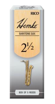 Woodwinds RHKP5BSX250 Frederick L. Hemke Baritone Saxophone Reeds, Strength 2.5, 5 Pack