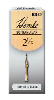 Woodwinds RHKP5SSX250 Frederick L. Hemke Soprano Saxophone Reeds, Strength 2.5, 5 Pack
