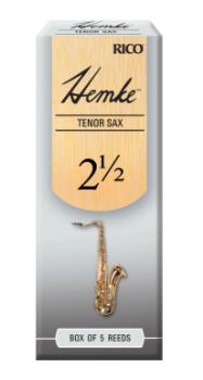 Woodwinds RHKP5TSX250 Frederick L. Hemke Tenor Saxophone Reeds, Strength 2.5, 5 Pack