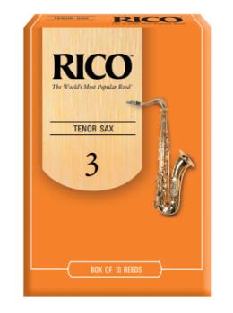 Woodwinds RKA1030 Rico by D'Addario Tenor Sax Reeds, Strength 3, 10-pack