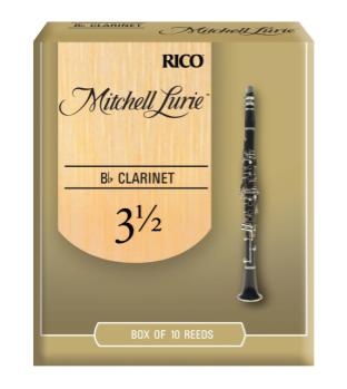Mitchell Lurie Bb Clarinet Reeds Strength 3.5 Box of 10