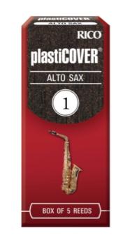 Woodwinds RRP05ASX100 Plasticover by D'Addario Alto Sax Reeds, Strength 1, 5-pack