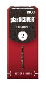 Woodwinds RRP05BCL200 Plasticover by D'Addario Bb Clarinet Reeds, Strength 2, 5-pack