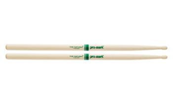 Pro Mark TXR2BW Promark Hickory 2B The Natural;  Wood Tip drumstick