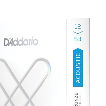 D'Addario XSABR1253 Acoustic Strings 80/20 Bronze, Light, 12-53
