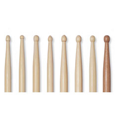 Vic Firth 5AN_78664 5A American Hickory Drumsticks; Nylon Tip