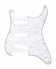 Fender Standard Strat White Pearl 11 Hole Pickguard