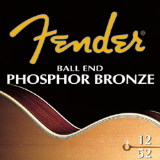 F60L  Fender 12-53 ph bronze acoustic string