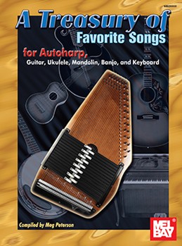 Treasury Of Favorite Songs For Autoharp by Peterson Meg for Autoharp M