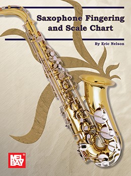 Saxophone Fingering & Scale Chart by Nelson Eric for Alto Sax