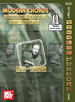 Modern Chords Advanced Harmony for Guitar by Juris Vic for Book OLA