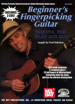 Beginner's Fingerpicking Guitar by Sokolow Fred for Guitar w/c (...ragtime Pop Blu)