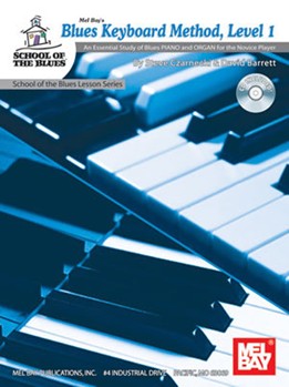 Blues Keyboard Method Level 1 Book/CD Set by Barrett David for