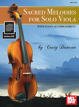 Sacred Melodies For Solo Viola by Duncan Craig - Duncan Craig - for Book + OLA