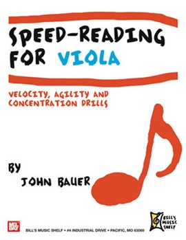 Speed-Reading for Viola by Bauer John for