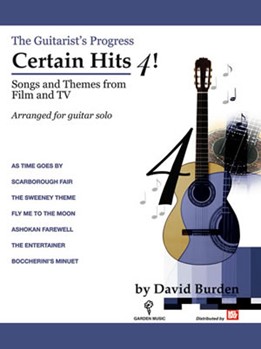 Guitarist's Progress Certain Hits 4 by Burden David for Guitar Met
