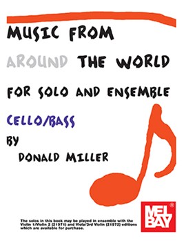 Music From Around The World for Solo & Ensemble by Miller Donald for