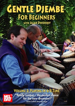 Gentle Djembe for Beginners Volume 3 DVD by Dworsky Alan for