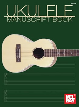 Ukulele Manuscript Book for Tablature