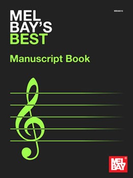 Mel Bay's Best Manuscript Book by for Manu Paper (12 Stave - )