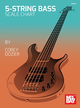 5-String Bass Scale Chart by Dozier Corey for Bass Guitar