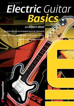 Electric Guitar Basics French Edition Book/CD Set by Wolf Georg for