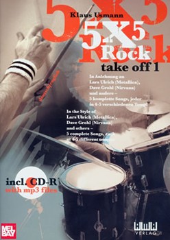 5x5 Rock Take Off 1 by Usmann Klaus for Drum Set (MP3 Files)