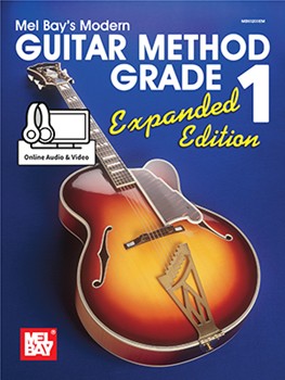 Modern Guitar Method Gr 1 Expanded by Bay Mel for Book+OLAV (w/Audio Video Access)
