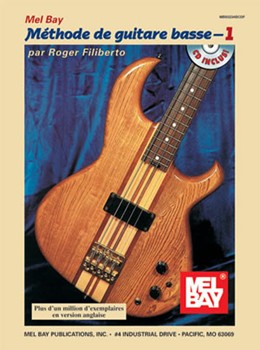 Electric Bass Method Volume 1 French Edition Book/CD Set by Filiberto Roger for