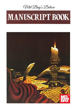 Mel Bay's Deluxe Manuscript Book by for Manu Paper (10 Stave - Tear-out)