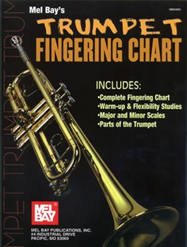 Trumpet Fingering Chart by Bay William for Trumpet