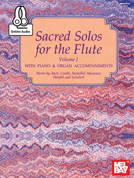 Sacred Solos For Flute Volume 1 by McCaskill and Gilliam for Book + OLA (Bk 1)