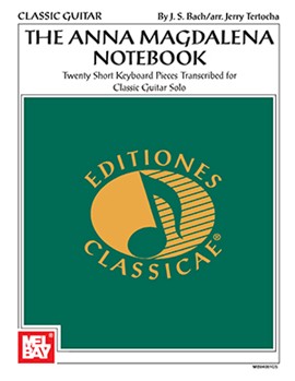 Anna Magdalena Notebook For Classic Gtr by Bach Johann Sebastian for Guitar Collection